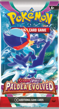 Load image into Gallery viewer, Pokemon Trading Card Game Scarlet &amp; Violet 2 Paldea Evolved Booster Bundle 6 Booster Packs