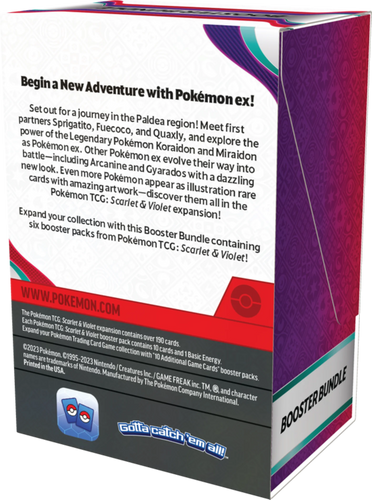 Pokemon Trading Card Game Scarlet & Violet 2 Paldea Evolved Booster Bundle 6 Booster Packs