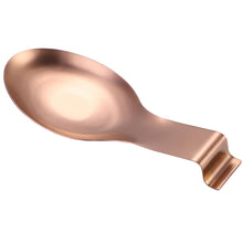 Load image into Gallery viewer, Holder Kitchen Utensils Accs Spoon Rest for Bar Coffee Station Cooking Rose Gold