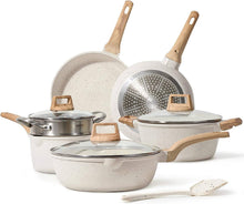 Load image into Gallery viewer, Carote 10 - Piece Granite Cookware Set A02114-SA